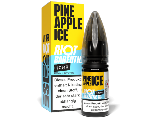 Riot Squad - BAR EDTN. - Pineapple Ice - Nikotinsalz Liquid 10 mg/ml