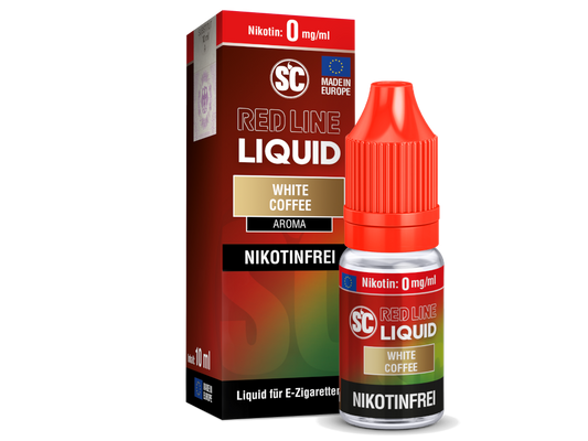 SC - Red Line - White Coffee - Nikotinsalz Liquid 0 mg/ml