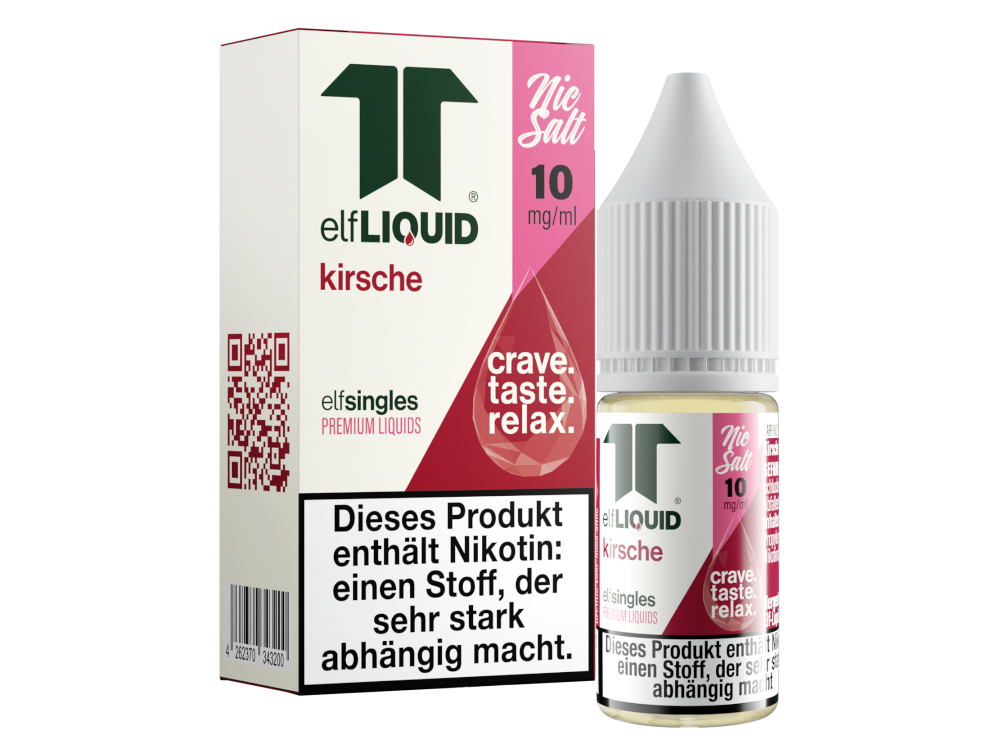 Elf-Liquid Single Nikotinsalz Liquid mit fruchtigen und süßen Geschmacksrichtungen