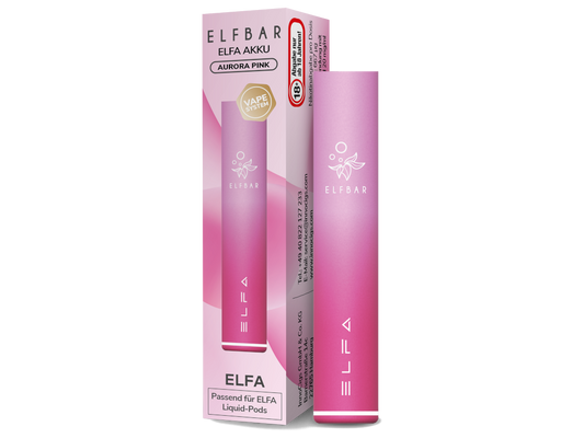Elfbar Elfa Akku 500 mAh wiederaufladbar E-Zigaretten Akku für Elfbar Elfa Modelle
