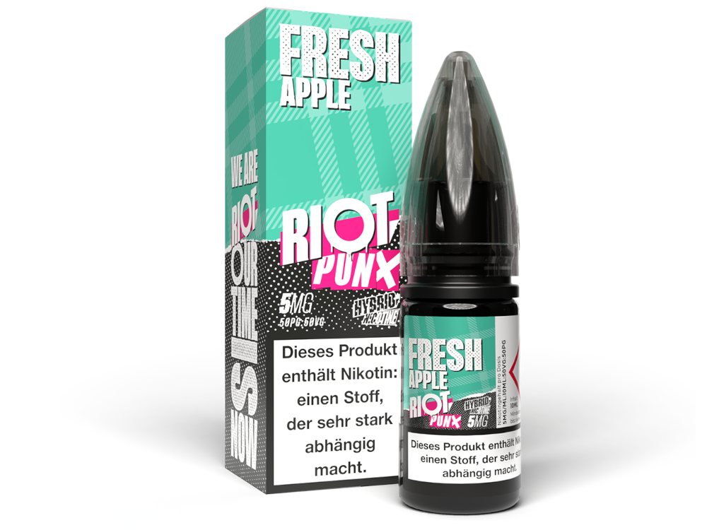 Riot Squad - PUNX - Fresh Apple - Hybrid Nikotinsalz Liquid 5 mg/ml