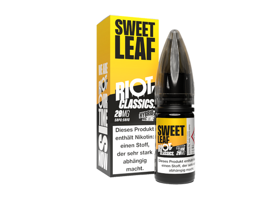 Riot Squad - Classics - Sweet Leaf - Hybrid Nikotinsalz Liquid 20 mg/ml