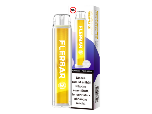 Flerbar - M Einweg E-Zigarette - Pineapple Ice 20 mg/ml