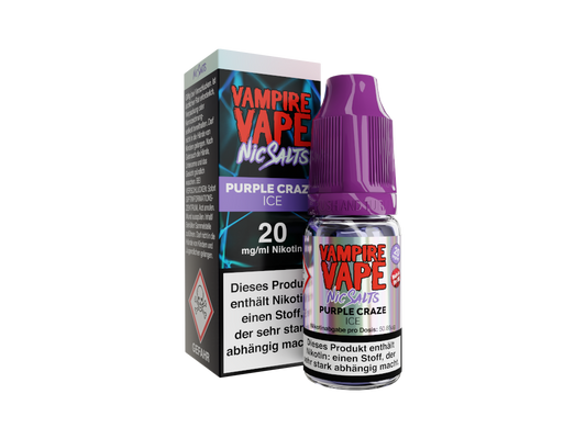 Vampire Vape Nikotinsalz Liquid – Verschiedene Geschmacksrichtungen und Stärken