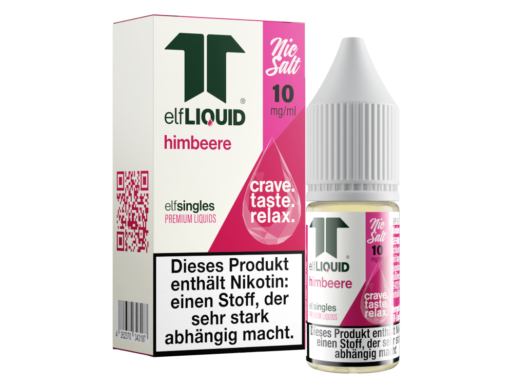 Elf-Liquid Single Nikotinsalz Liquid mit fruchtigen und süßen Geschmacksrichtungen
