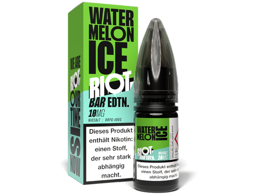 Riot Squad - BAR EDTN. - Watermelon Ice - Nikotinsalz Liquid 10 mg/ml