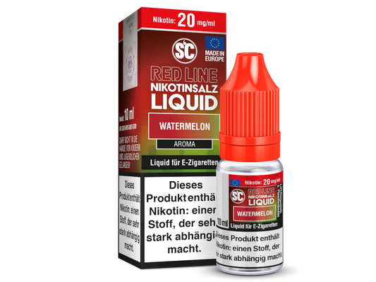 SC - Red Line - Watermelon - Nikotinsalz Liquid 10 mg/ml