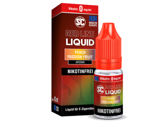 SC - Red Line - Peach Passion Fruit - Nikotinsalz Liquid 0 mg/ml
