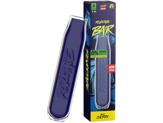 Revoltage - Bar Einweg E-Zigarette Blue Cherry 0 mg/ml