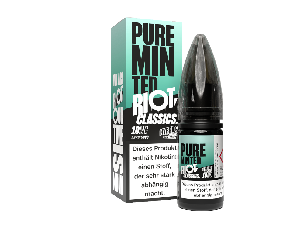 Riot Squad - Classics - Pure Minted - Hybrid Nikotinsalz Liquid 10 mg/ml