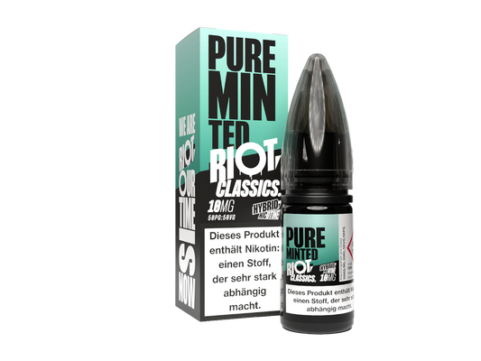 Riot Squad - Classics - Pure Minted - Hybrid Nikotinsalz Liquid 10 mg/ml