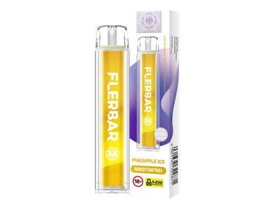 Flerbar - M Einweg E-Zigarette - Pineapple Ice 0 mg/ml