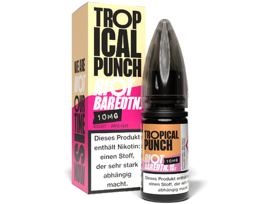 Riot Squad - BAR EDTN. - Tropical Punch - Nikotinsalz Liquid 10 mg/ml