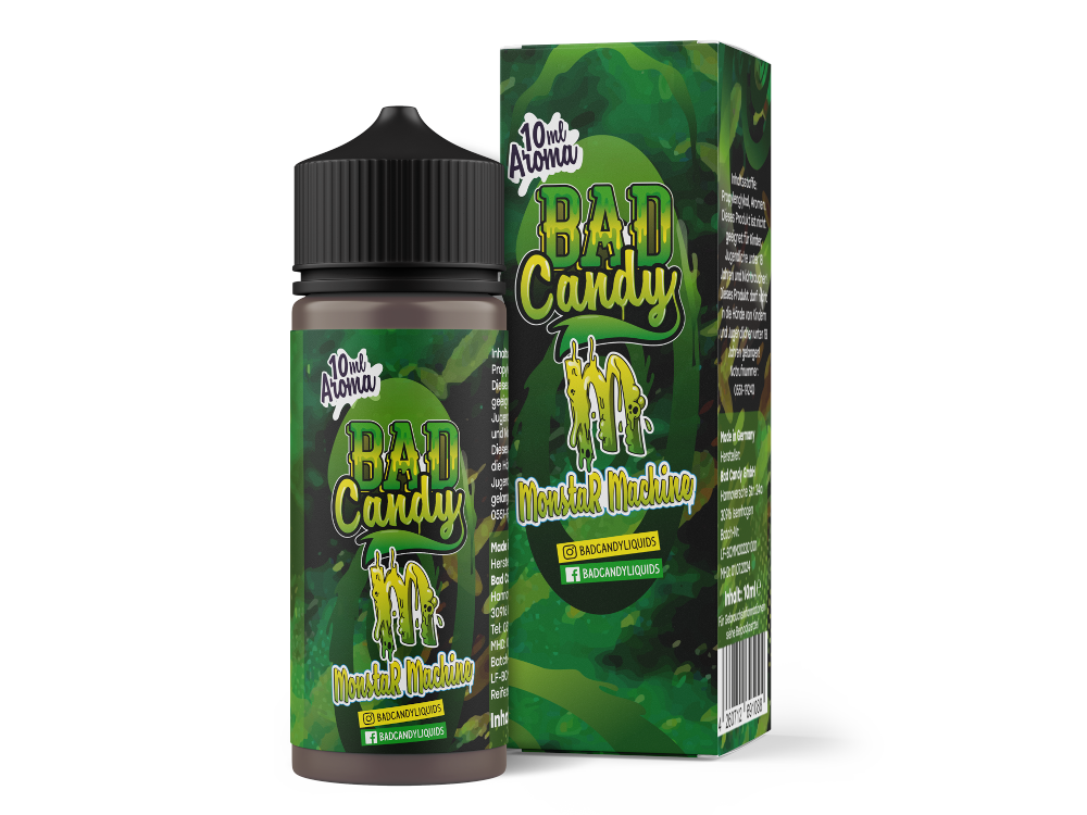 Bad Candy Liquids - Aroma Auswahl 10 ml E-Liquid Aromen für Dampfer