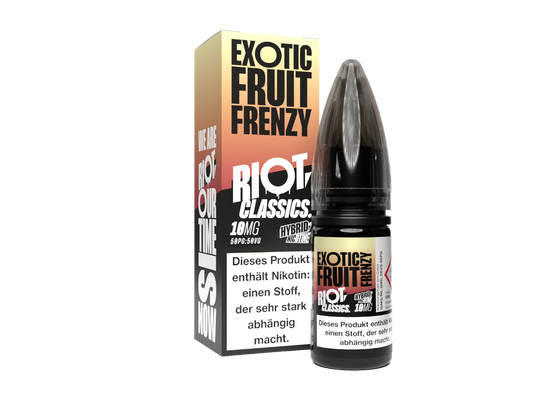 Riot Squad - Classics - Exotic Fruit Frenzy - Hybrid Nikotinsalz Liquid 10 mg/ml