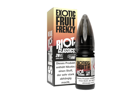 Riot Squad - Classics - Exotic Fruit Frenzy - Hybrid Nikotinsalz Liquid 20 mg/ml