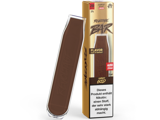 Revoltage - Bar Einweg E-Zigarette - Tobacco Gold 20 mg/ml