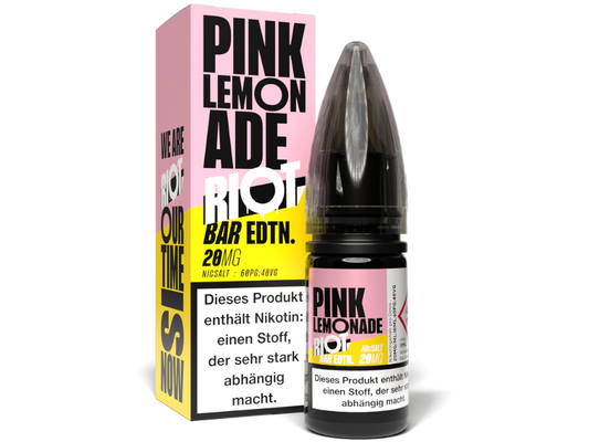 Riot Squad - BAR EDTN. - Pink Lemonade - Nikotinsalz Liquid 20 mg/ml