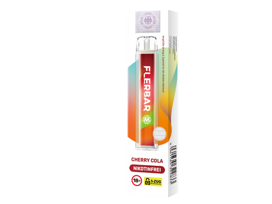 Flerbar - M Einweg E-Zigarette - Cherry Cola 0 mg/ml